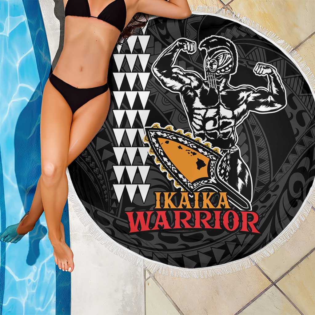 Aloha Spirit Ikaika Warrior Helmet Beach Blanket LT9 - Polynesian Pride
