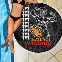 Aloha Spirit Ikaika Warrior Helmet Beach Blanket LT9 - Polynesian Pride