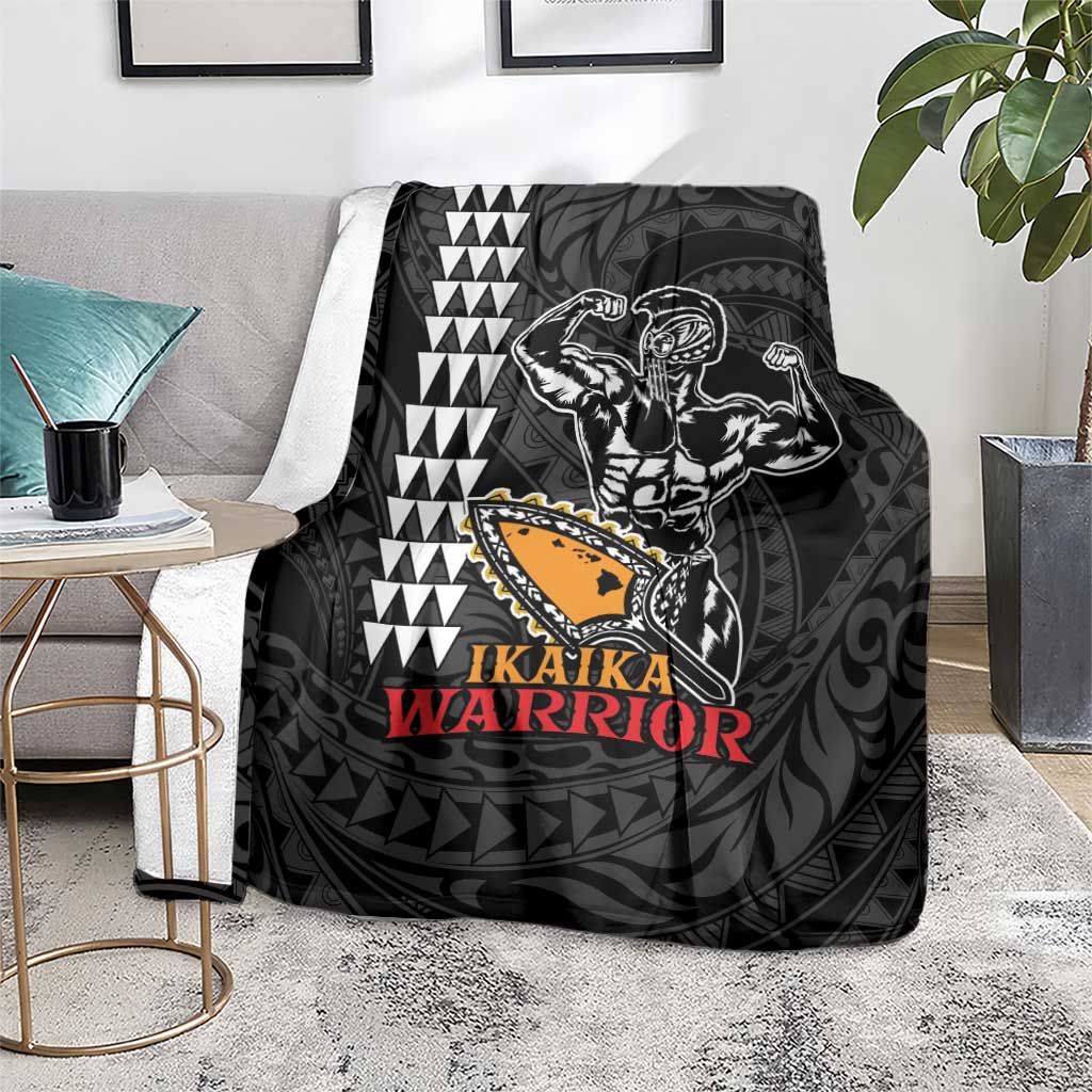 Aloha Spirit Ikaika Warrior Helmet Blanket LT9 - Polynesian Pride