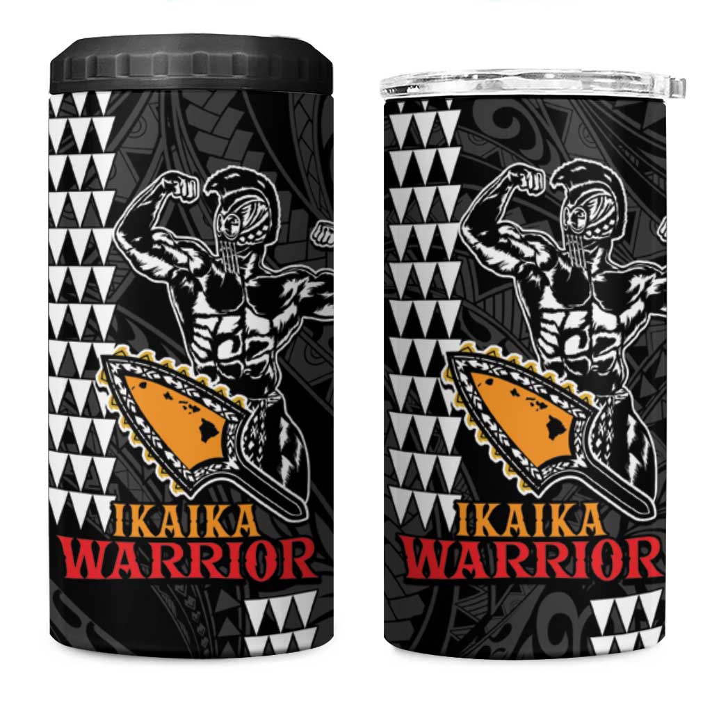 Aloha Spirit Ikaika Warrior Helmet 4 in 1 Can Cooler Tumbler