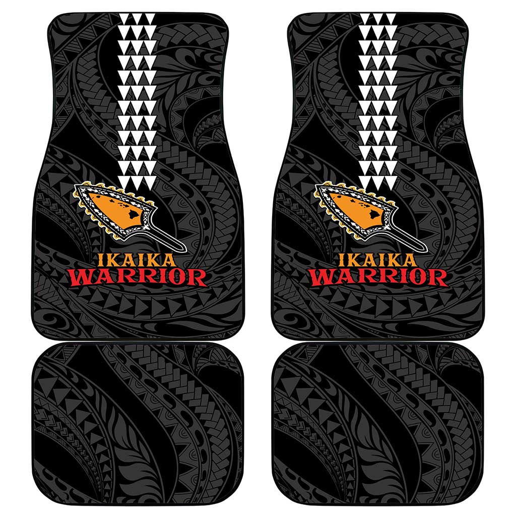 Aloha Spirit Ikaika Warrior Helmet Car Mats LT9 - Polynesian Pride