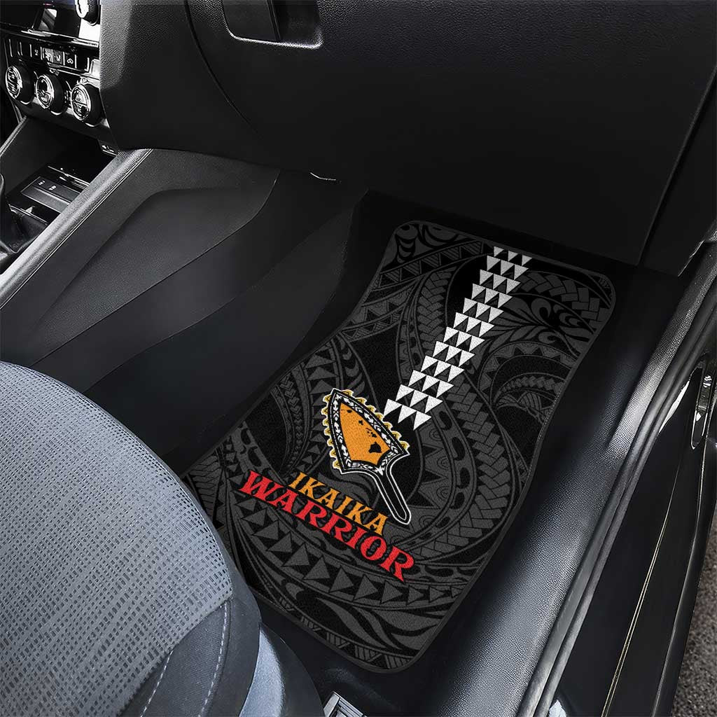 Aloha Spirit Ikaika Warrior Helmet Car Mats LT9 - Polynesian Pride