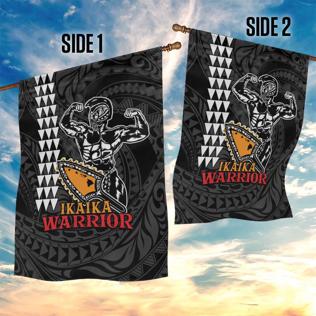 Aloha Spirit Ikaika Warrior Helmet Garden Flag LT9 - Polynesian Pride