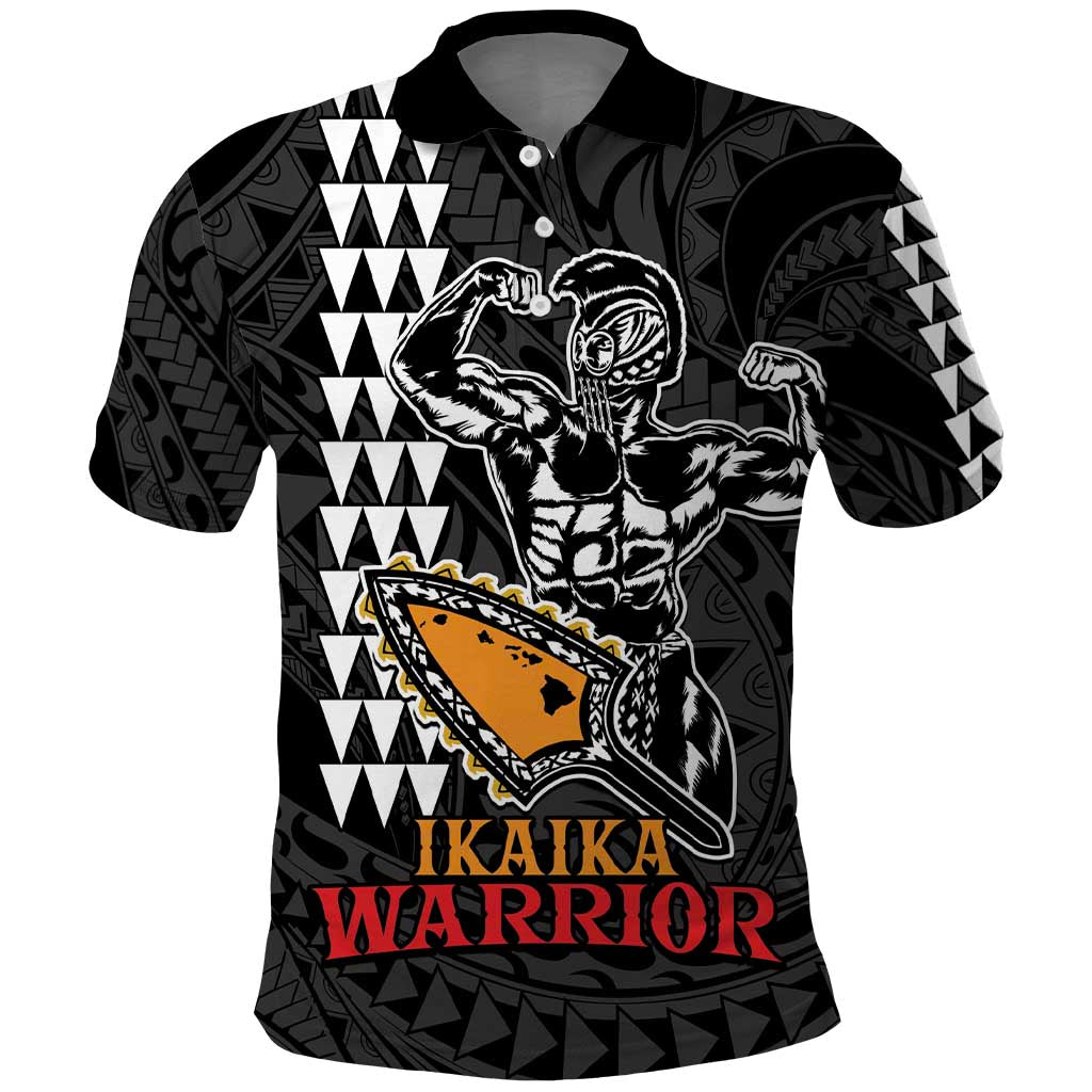 Aloha Spirit Ikaika Warrior Helmet Polo Shirt