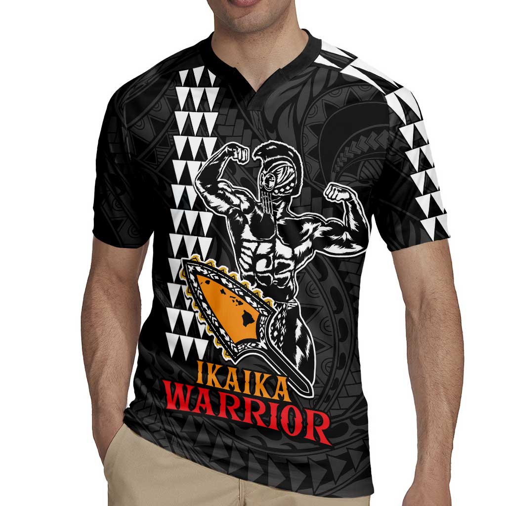 Aloha Spirit Ikaika Warrior Helmet Rugby Jersey LT9 - Polynesian Pride