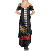 Aloha Spirit Ikaika Warrior Helmet Summer Maxi Dress LT9 - Polynesian Pride