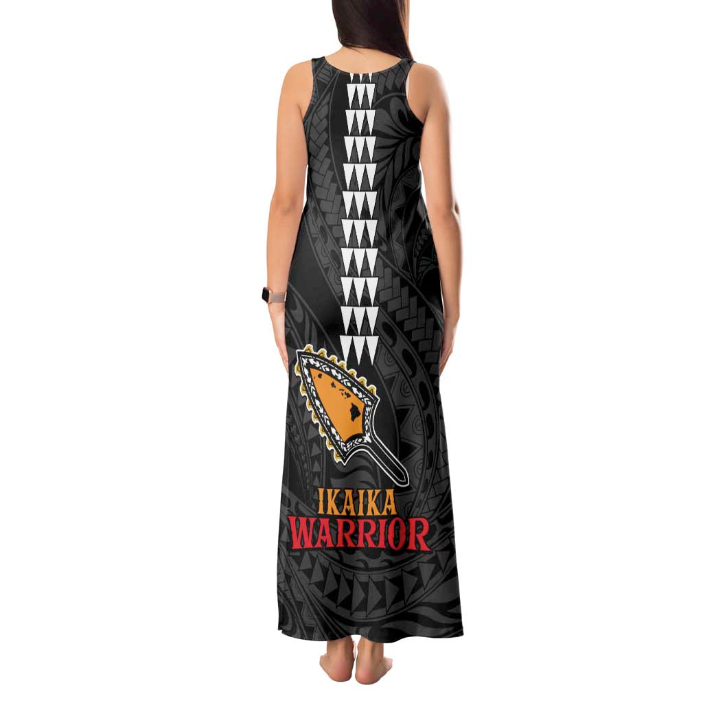 Aloha Spirit Ikaika Warrior Helmet Tank Maxi Dress LT9 - Polynesian Pride