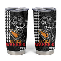Aloha Spirit Ikaika Warrior Helmet Tumbler Cup LT9 Black - Polynesian Pride