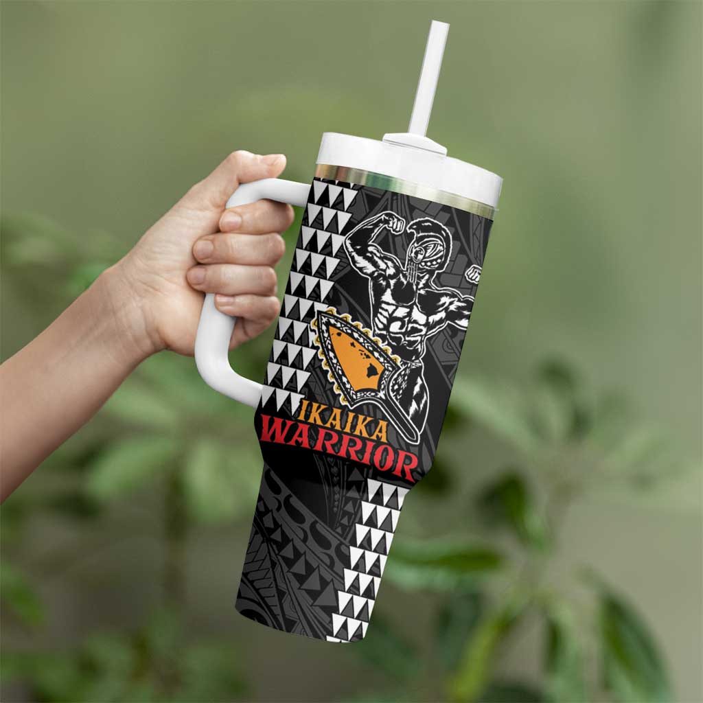 Aloha Spirit Ikaika Warrior Helmet Tumbler With Handle LT9 - Polynesian Pride