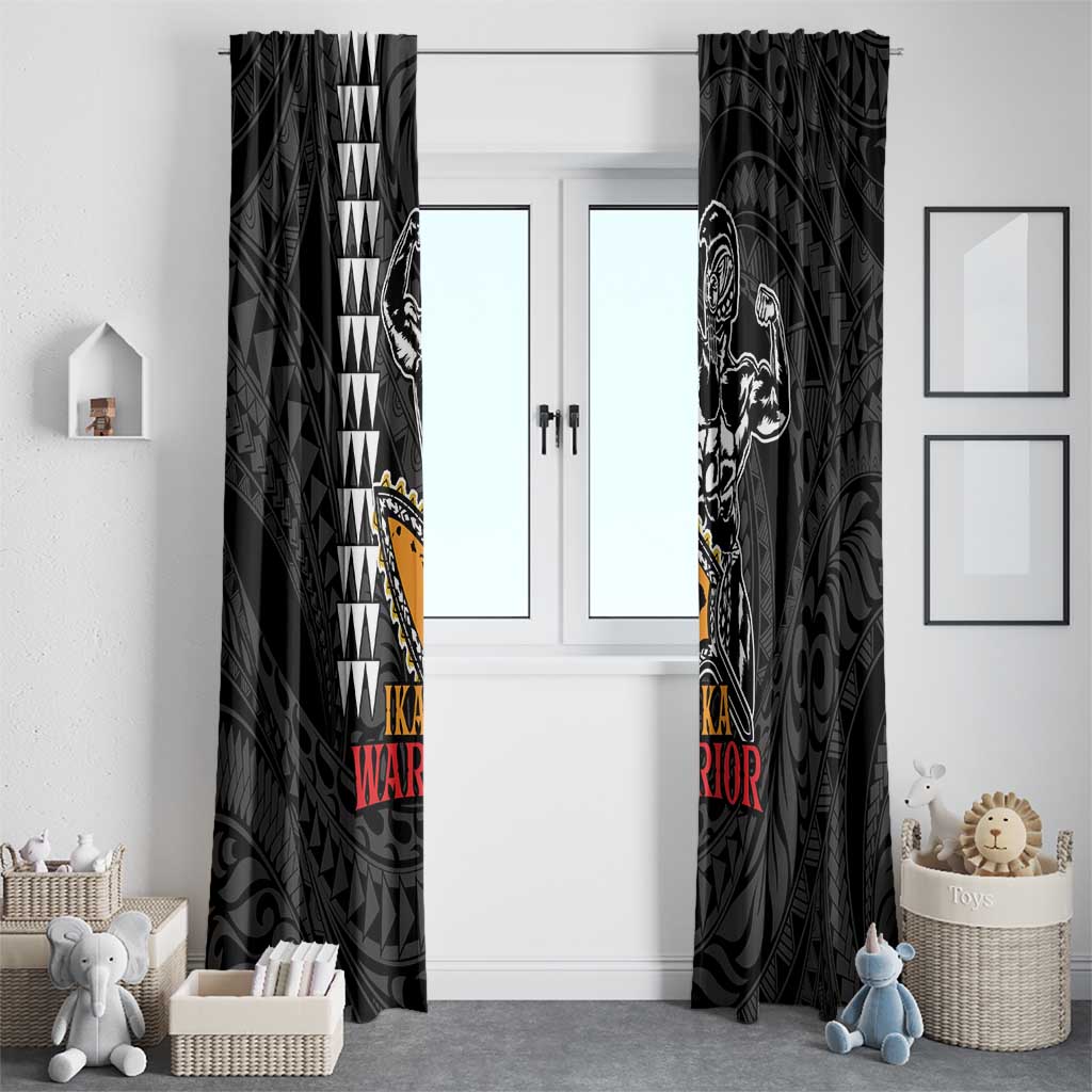 Aloha Spirit Ikaika Warrior Helmet Window Curtain LT9 - Polynesian Pride