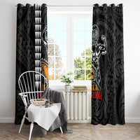 Aloha Spirit Ikaika Warrior Helmet Window Curtain LT9 - Polynesian Pride