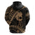 Ikaika Hawaiian Mythic Koa Tribal Warrior Hoodie