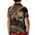 Ikaika Hawaiian Mythic Koa Tribal Warrior Kid Polo Shirt