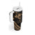 Ikaika Hawaiian Mythic Koa Tribal Warrior Tumbler With Handle