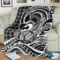 Koa Ikaika Warrior Helmet with Shark Blanket Black Kakau Style LT9 - Polynesian Pride