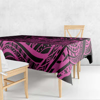 Koa Ikaika Warrior Helmet with Shark Tablecloth Pink Kakau Style LT9 - Polynesian Pride