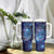 North Island Kokako and South Island Kokako Tumbler With Handle New Zealand Native Bird with Galaxy Vibe