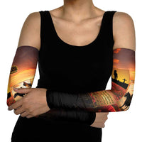 ANZAC Day Film Reel Lest We Forget Arm Sleeves Australia NZ Memorial LT9 - Polynesian Pride