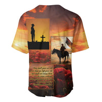 ANZAC Day Film Reel Lest We Forget Baseball Jersey Australia NZ Memorial LT9 - Polynesian Pride
