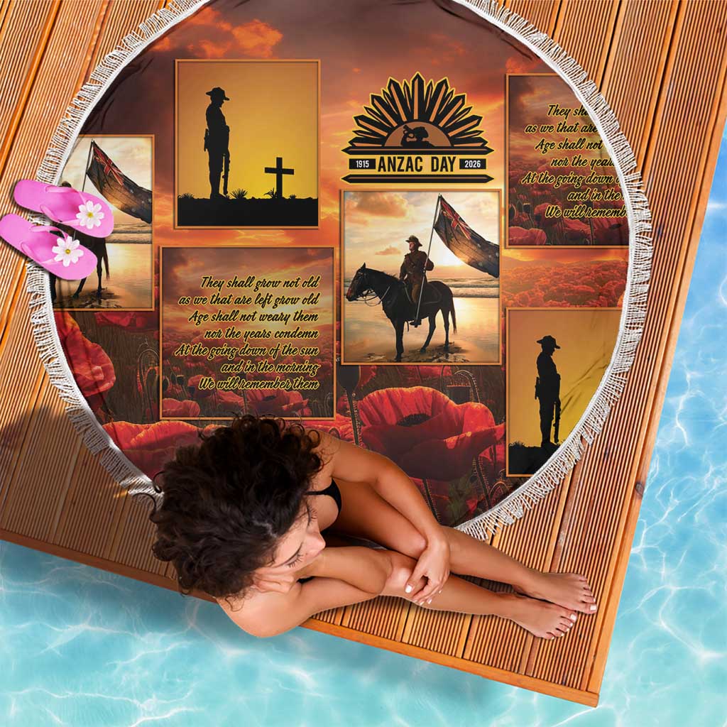 ANZAC Day Film Reel Lest We Forget Beach Blanket Australia NZ Memorial LT9 - Polynesian Pride