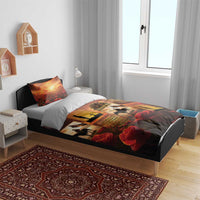 ANZAC Day Film Reel Lest We Forget Bedding Set Australia NZ Memorial LT9 - Polynesian Pride