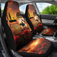 ANZAC Day Film Reel Lest We Forget Car Seat Cover Australia NZ Memorial LT9 - Polynesian Pride