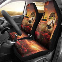 ANZAC Day Film Reel Lest We Forget Car Seat Cover Australia NZ Memorial LT9 - Polynesian Pride