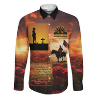 ANZAC Day Film Reel Lest We Forget Family Matching Puletasi and Hawaiian Shirt Australia NZ Memorial