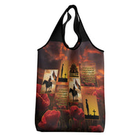 ANZAC Day Film Reel Lest We Forget Grocery Bag Australia NZ Memorial LT9 - Polynesian Pride