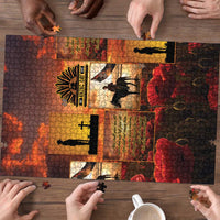 ANZAC Day Film Reel Lest We Forget Puzzle Australia NZ Memorial