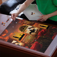 ANZAC Day Film Reel Lest We Forget Puzzle Australia NZ Memorial