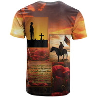 ANZAC Day Film Reel Lest We Forget T Shirt Australia NZ Memorial LT9 - Polynesian Pride