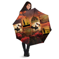 ANZAC Day Film Reel Lest We Forget Umbrella Australia NZ Memorial LT9 - Polynesian Pride