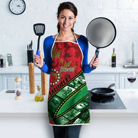 Personalised Cook Islands ANZAC 1915-2026 Filmstrip Apron Lest We Forget 25 April LT9 - Polynesian Pride