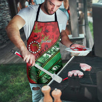 Personalised Cook Islands ANZAC 1915-2026 Filmstrip Apron Lest We Forget 25 April LT9 - Polynesian Pride