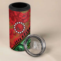 Personalised Cook Islands ANZAC 1915-2026 Filmstrip 4 in 1 Can Cooler Tumbler Lest We Forget 25 April