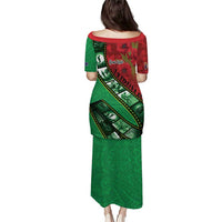Personalised Cook Islands ANZAC 1915-2026 Filmstrip Family Matching Puletasi and Hawaiian Shirt Lest We Forget 25 April