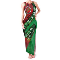 Personalised Cook Islands ANZAC 1915-2026 Filmstrip Family Matching Tank Maxi Dress and Hawaiian Shirt Lest We Forget 25 April