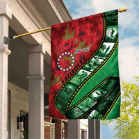 Personalised Cook Islands ANZAC 1915-2026 Filmstrip Garden Flag Lest We Forget 25 April
