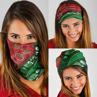 Personalised Cook Islands ANZAC 1915-2026 Filmstrip Neck Gaiter Lest We Forget 25 April LT9 - Polynesian Pride