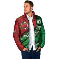 Personalised Cook Islands ANZAC 1915-2026 Filmstrip Padded Jacket Lest We Forget 25 April