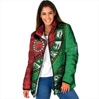 Personalised Cook Islands ANZAC 1915-2026 Filmstrip Padded Jacket Lest We Forget 25 April
