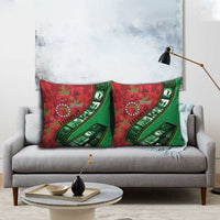Personalised Cook Islands ANZAC 1915-2026 Filmstrip Pillow Cover Lest We Forget 25 April LT9 - Polynesian Pride