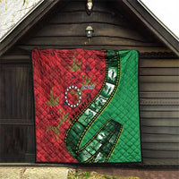 Personalised Cook Islands ANZAC 1915-2026 Filmstrip Quilt Lest We Forget 25 April LT9 - Polynesian Pride