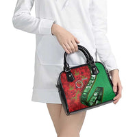 Personalised Cook Islands ANZAC 1915-2026 Filmstrip Shoulder Handbag Lest We Forget 25 April LT9 - Polynesian Pride