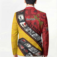 Personalised Niue ANZAC 1915-2026 Filmstrip Blazer Lest We Forget 25 April LT9 - Polynesian Pride