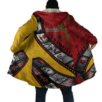 Personalised Niue ANZAC 1915-2026 Filmstrip Cloak Lest We Forget 25 April LT9 - Polynesian Pride