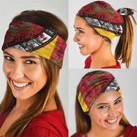 Personalised Niue ANZAC 1915-2026 Filmstrip Neck Gaiter Lest We Forget 25 April LT9 - Polynesian Pride
