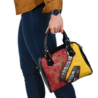 Personalised Niue ANZAC 1915-2026 Filmstrip Shoulder Handbag Lest We Forget 25 April LT9 - Polynesian Pride