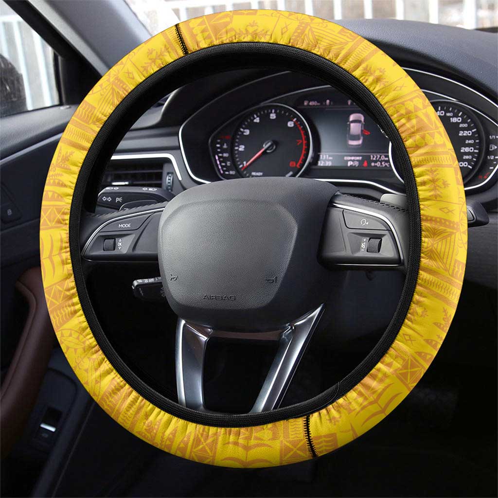 Niue ANZAC 1915-2026 Filmstrip Steering Wheel Cover Lest We Forget 25 April LT9 - Polynesian Pride